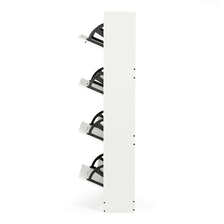 Botník Autronic mdf, bílá, ABO-G1018 WT (8)