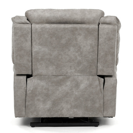 Polohovací křeslo Autronic elektrické zabudované ovládání, šedá, látka vintage, TV-Q8668 GREY3 (10)