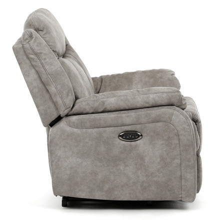 Polohovací křeslo Autronic elektrické zabudované ovládání, šedá, látka vintage, TV-Q8668 GREY3 (11)