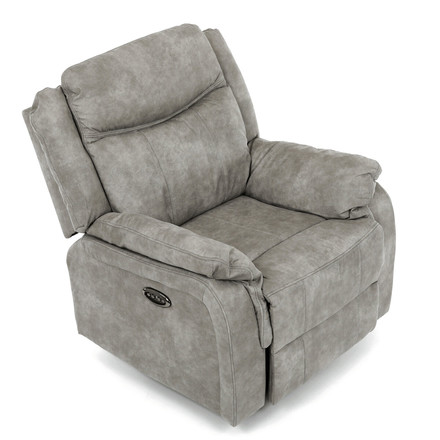 Polohovací křeslo Autronic elektrické zabudované ovládání, šedá, látka vintage, TV-Q8668 GREY3 (19)