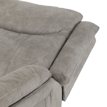 Polohovací křeslo Autronic elektrické zabudované ovládání, šedá, látka vintage, TV-Q8668 GREY3 (21)