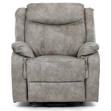 Polohovací křeslo Autronic elektrické zabudované ovládání, šedá, látka vintage, TV-Q8668 GREY3 (2)