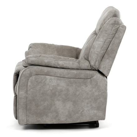 Polohovací křeslo Autronic elektrické zabudované ovládání, šedá, látka vintage, TV-Q8668 GREY3 (6)