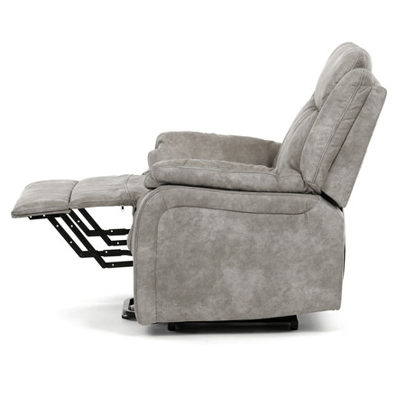 Polohovací křeslo Autronic elektrické zabudované ovládání, šedá, látka vintage, TV-Q8668 GREY3 (7)