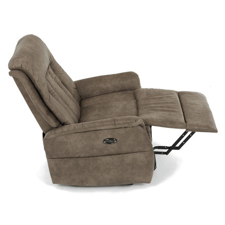 Polohovací křeslo Autronic elektrické zabudované ovládání, hnědá, látka vintage, TV-Q8575 BR3 (17)