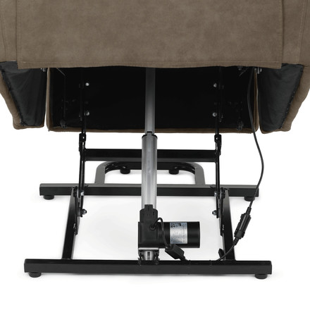 Polohovací křeslo Autronic elektrické zabudované ovládání, hnědá, látka vintage, TV-Q8575 BR3 (25)