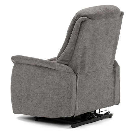 Polohovací křeslo Autronic elektrické zabudované ovládání, šedá, látka, TV-Q8575 GREY2 (9)