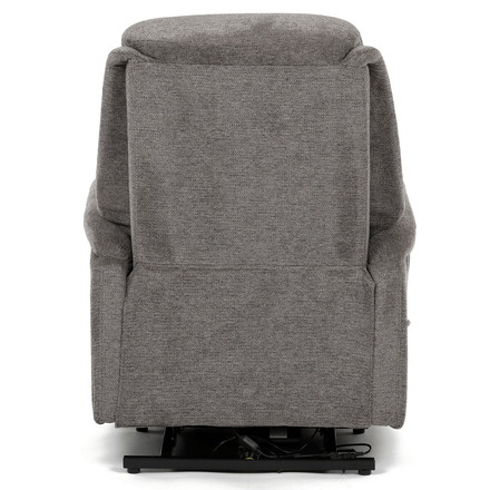 Polohovací křeslo Autronic elektrické zabudované ovládání, šedá, látka, TV-Q8575 GREY2 (10)