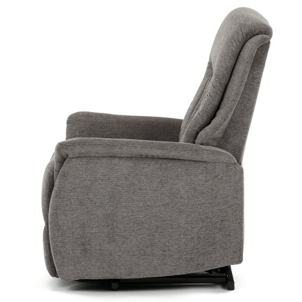 Polohovací křeslo Autronic elektrické zabudované ovládání, šedá, látka, TV-Q8575 GREY2 (6)