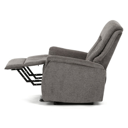 Polohovací křeslo Autronic elektrické zabudované ovládání, šedá, látka, TV-Q8575 GREY2 (7)