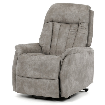 Polohovací křeslo Autronic elektrické zabudované ovládání, šedá, látka vintage, TV-Q8575 GREY3