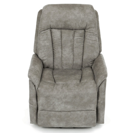 Polohovací křeslo Autronic elektrické zabudované ovládání, šedá, látka vintage, TV-Q8575 GREY3 (14)