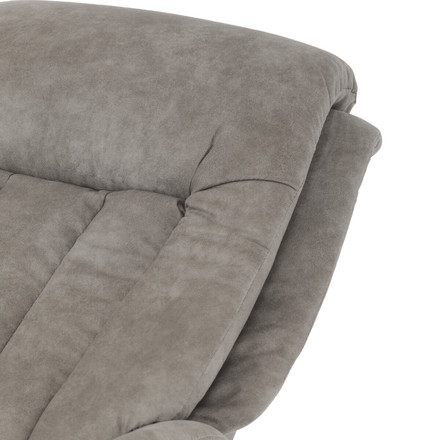 Polohovací křeslo Autronic elektrické zabudované ovládání, šedá, látka vintage, TV-Q8575 GREY3 (21)