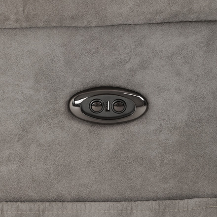 Polohovací křeslo Autronic elektrické zabudované ovládání, šedá, látka vintage, TV-Q8575 GREY3 (24)