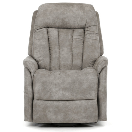 Polohovací křeslo Autronic elektrické zabudované ovládání, šedá, látka vintage, TV-Q8575 GREY3 (2)