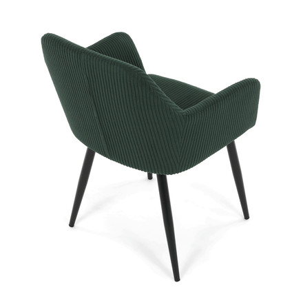 Moderní jídelní židle Autronic zelená, manšestrová látka, DCH-V4009 GRN6 (7)