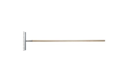 Hrábě Stalco S-80113 kovové kalené, 12 zubů, 130 cm, GARDEN