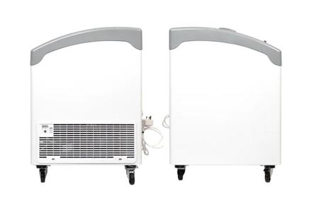 Pultová mraznička prosklené oblé víko Tefcold NIC202SCEB (2)