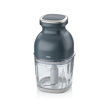 Elektrický sekáček Kela KL-10130 sklo tmavě 0,8l 12,5 x 12 x 22,5 cm šedá