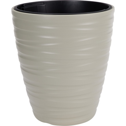 Květináč ProGarden KO-Y89300850 plastový 37,5 x 41,9 cm šedá
