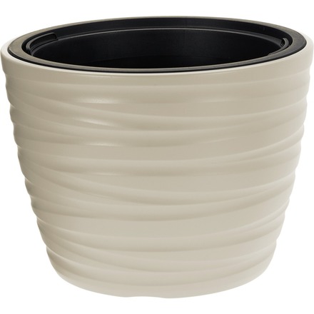 Květináč ProGarden KO-Y89300700 plastový 37,5 x 27,9 cm šedá
