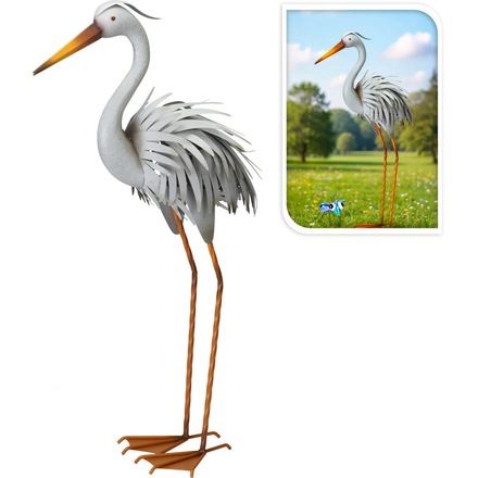 Zahradní dekorace ProGarden KO-557250000 volavka 79 cm (1)
