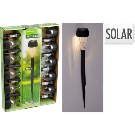 Solární lampa ProGarden KO-DX2100320 zahradní 10 ks 4,5 x 31,8 cm (1)