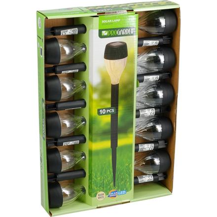 Solární lampa ProGarden KO-DX2100320 zahradní 10 ks 4,5 x 31,8 cm (2)