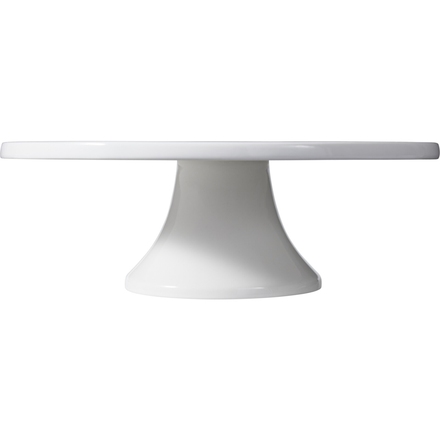 Podnos na dort Excellent KO-210001740 servírovací porcelán 28 cm bílý (1)