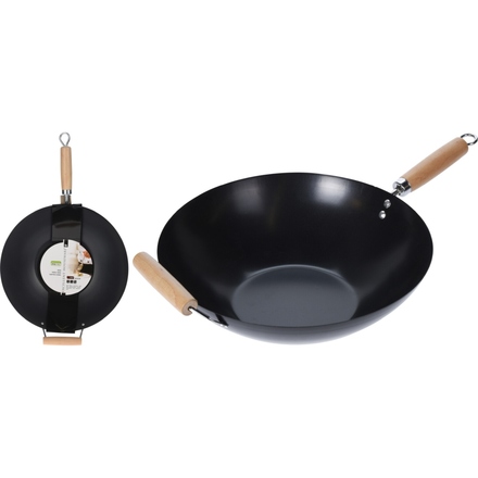 Pánev WOK Excellent KO-170481470 ocel průměr 35 cm (1)