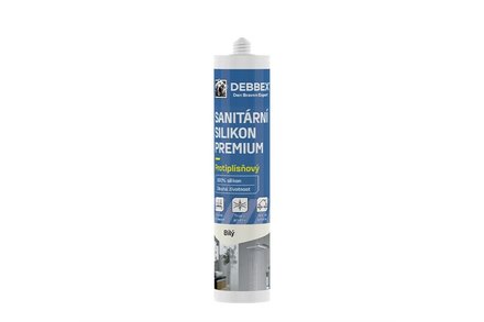 Silikon Debbex 30211PM sanitární, transparentní, PREMIUM, 280ml