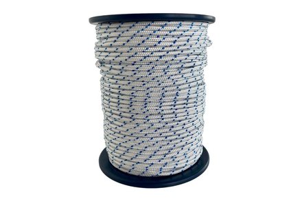 Startovací šnůra Enpro 150900 TORNÁDO, PA 4 mm, 100 m, bílo-modrá (4,4 kN)