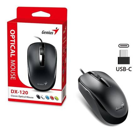 Počítačová myš Genius DX-120 černá (1)