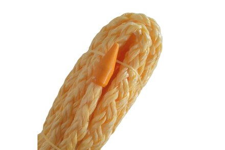 Lano Enpro 150764 pletené bez jádra PP 12 mm - AUTOLANO (18 kN), 5 m, žluté (2)