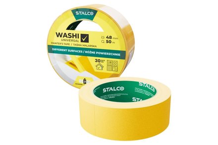 Páska malířská Stalco S042138218, univerzální, Washi, 25 mm x 25 m