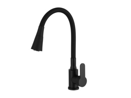 Páková vodovodní baterie Pyramis FLESSI TWIST BLACK EDITION 090919438