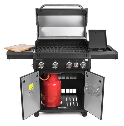 Plynový zahradní gril G21 Alabama Black BBQ Premium Line, 5 hořáků + zdarma redukční ventil (3)