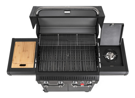 Plynový zahradní gril G21 Alabama Black BBQ Premium Line, 5 hořáků + zdarma redukční ventil (6)