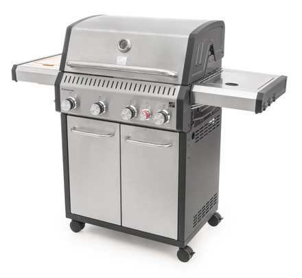 Plynový zahradní gril G21 Alabama Silver BBQ Premium Line, 5 hořáků + zdarma redukční ventil