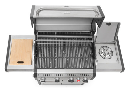 Plynový zahradní gril G21 Alabama Silver BBQ Premium Line, 5 hořáků + zdarma redukční ventil (5)