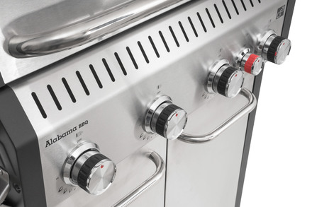 Plynový zahradní gril G21 Alabama Silver BBQ Premium Line, 5 hořáků + zdarma redukční ventil (6)