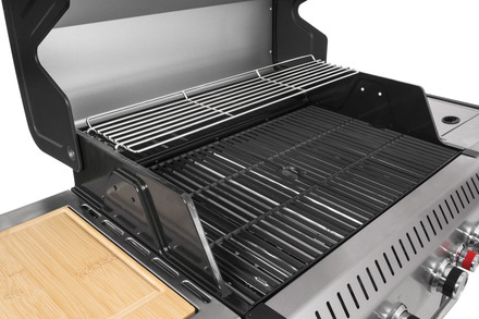Plynový zahradní gril G21 Alabama Silver BBQ Premium Line, 5 hořáků + zdarma redukční ventil (10)