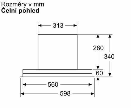 Vestavný odsavač par Bosch DBB67DP60 (9)
