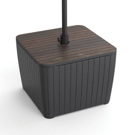 Zahradní stůl Keter Luzon Deco walnut / grafit (1)