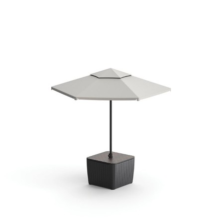 Zahradní stůl Keter Luzon Deco walnut / grafit (4)