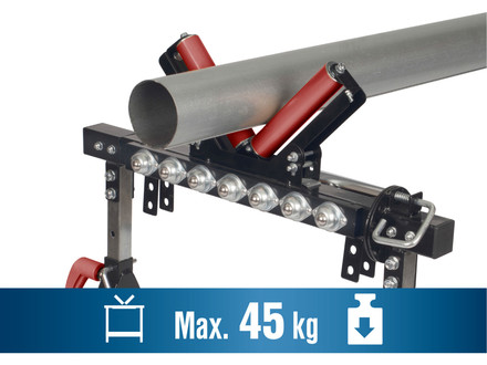 Koza/podavač Fortum 4759985 4-funkční, nosnost až 200kg, výška 83-127cm (2)
