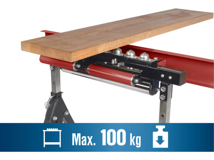 Koza/podavač Fortum 4759985 4-funkční, nosnost až 200kg, výška 83-127cm (3)
