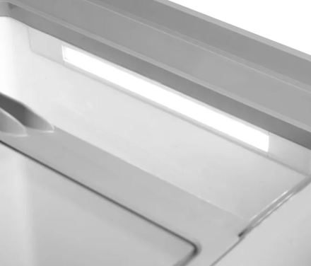 Pultová mraznička prosklené posuvné víko Tefcold IDC152C-W1 (1)