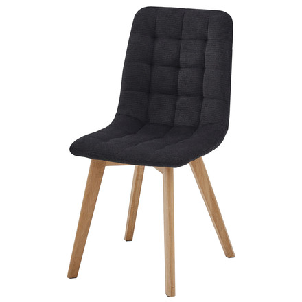 Moderní jídelní židle Autronic černá, látka, CT-291 BK2