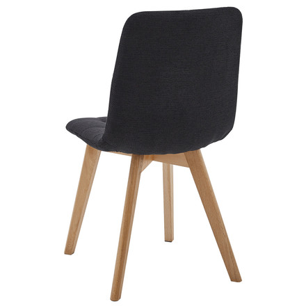 Moderní jídelní židle Autronic černá, látka, CT-291 BK2 (5)